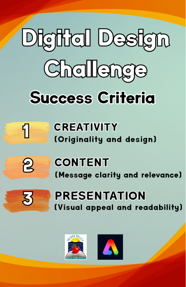 Digital Design Challenge Success Criteria