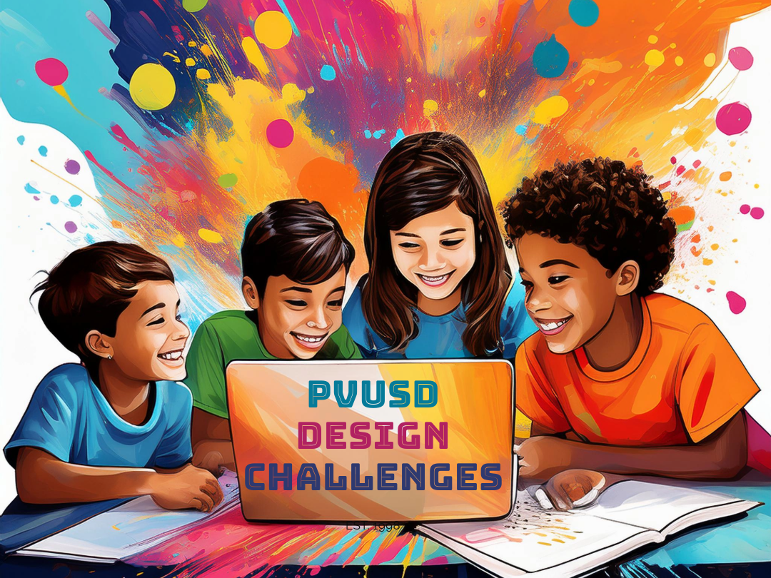 Decorative banner image illustrating PVUSD Design Challenges