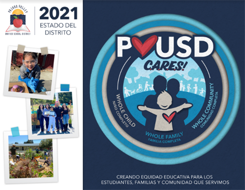 Logo of PVUSD CARES